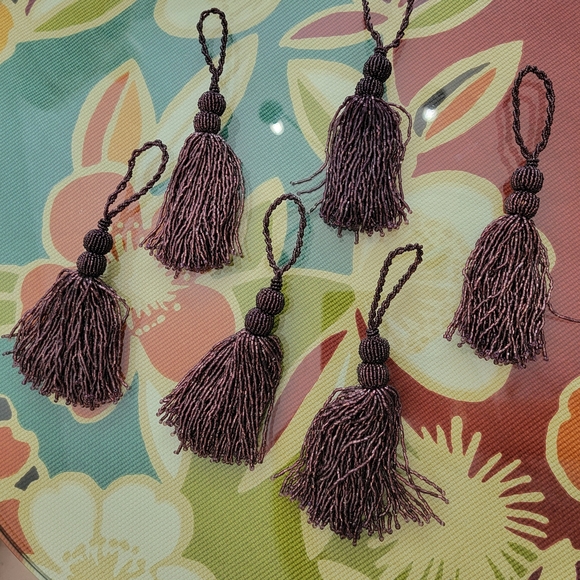 Other - Set of Purple Tassel Ornaments